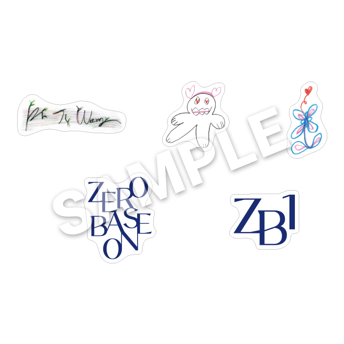 【会場受取】ステッカーセット（KIM JI WOONG）